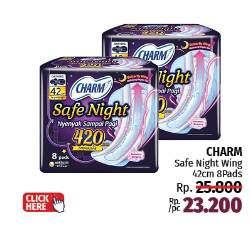 Promo Harga Charm Safe Night Gathers 42cm 8 pcs - LotteMart