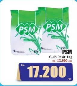 Promo Harga PSM Gula Pasir 1000 gr - Hari Hari