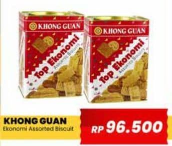 Promo Harga Khong Guan Top Ekonomi Assorted Biscuits 1150 gr - Yogya