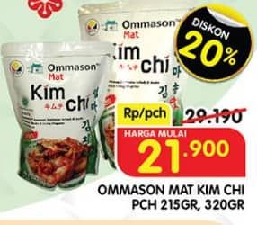Promo Harga Ommason Mat Kimchi 215 gr - Superindo