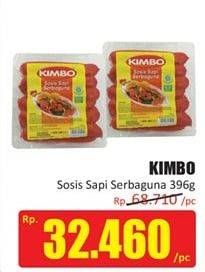 Promo Harga KIMBO Sosis Sapi Serbaguna 396 gr - Hari Hari