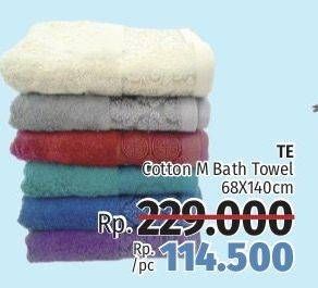 Promo Harga T E Cotton Modal Bath Towel  - LotteMart