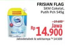 Promo Harga Frisian Flag Susu Kental Manis Cokelat, Putih 545 gr - Alfamidi