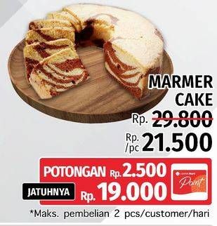 Promo Harga Marmer Cake  - LotteMart