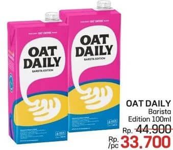 Promo Harga Oat Daily Barista Edition 1000 ml - LotteMart