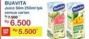 Promo Harga BUAVITA Fresh Juice All Variants 250 ml - Indomaret