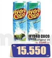 Promo Harga Hydro Coco Minuman Kelapa Original 1000 ml - Hari Hari