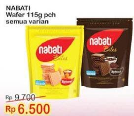 Promo Harga NABATI Wafer Chocolate, Cheese 115 gr - Indomaret