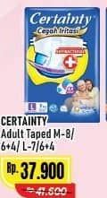 Promo Harga Certainty Adult Diapers M8, M10, L7, L10 7 pcs - Alfamart