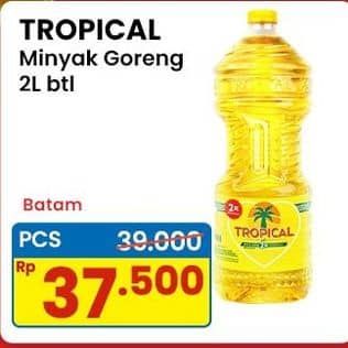 Promo Harga Tropical Minyak Goreng 2000 ml - Indomaret