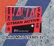 Promo Harga GT MAN Brief Mini GTK BO5 L 2 pcs - Hari Hari