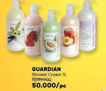 Promo Harga GUARDIAN Shower Cream 1000 ml - Guardian