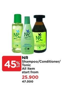 Promo Harga NR Hair Shampoo/Conditioner/Tonic  - Watsons