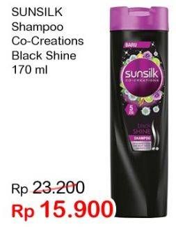 Promo Harga SUNSILK Shampoo Black Shine 170 ml - Indomaret