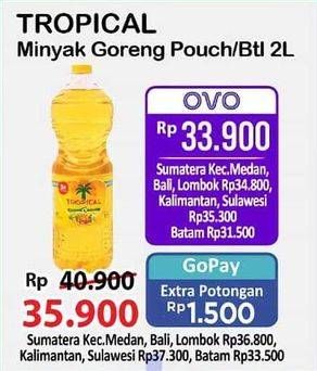 Promo Harga Tropical Minyak Goreng  - Alfamart