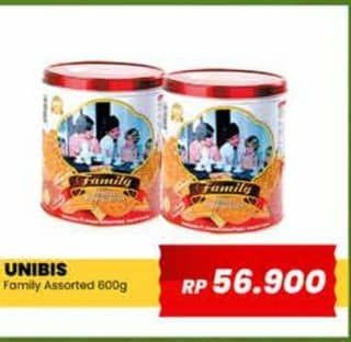 Promo Harga Unibis Family Assorted 750 gr - Yogya