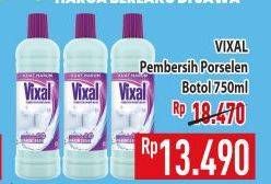 Promo Harga Vixal Pembersih Porselen 780 ml - Hypermart