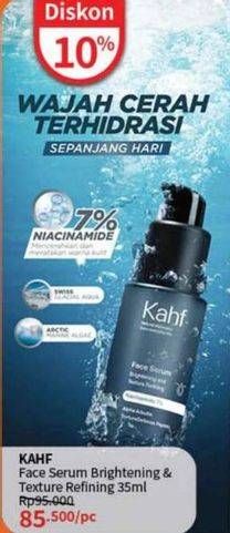 Promo Harga Kahf Brightening and Texture Refining Face Serum 35 ml - Guardian