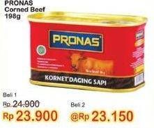 Promo Harga Pronas Corned Beef 198 gr - Indomaret