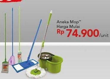 Promo Harga Spin & Spray Mop  - Carrefour