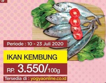 Promo Harga Ikan Kembung per 100 gr - Yogya