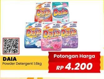 Promo Harga Daia Deterjen Bubuk 1700 gr - Yogya