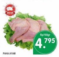 Promo Harga Ayam Paha Utuh per 100 gr - Superindo