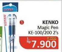 Promo Harga KENKO Magic Pen KE-100/200 2 pcs - Alfamidi