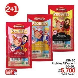 Promo Harga Kimbo Probites All Variants 50 gr - LotteMart