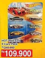 Promo Harga Hot Wheels Car 9 pcs - Hypermart