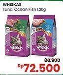Promo Harga WHISKAS Makanan Kucing Tuna, Ocean Fish 1200 gr - Alfamidi