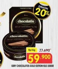 Promo Harga Chocolatos Gold Edition 350 gr - Superindo