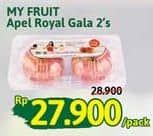 Promo Harga My Fruit Apel Royal Gala 2 pcs - Alfamidi