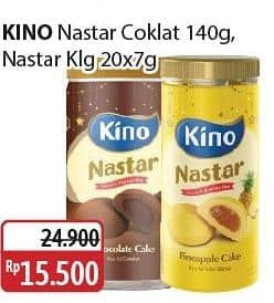 Promo Harga Kino Nastar Nanas, Chocolate 140 gr - Alfamidi