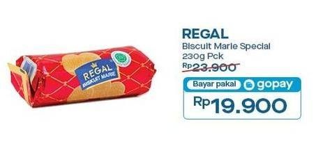 Promo Harga REGAL Marie Special Quality 230 gr - Indomaret