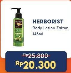 Promo Harga Herborist Body Lotion Zaitun 145 ml - Indomaret