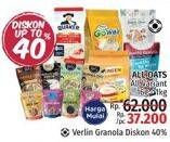 Promo Harga VERLIN Granola Cluster  - LotteMart
