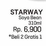 Promo Harga Starway Soya Bean 310 ml - LotteMart
