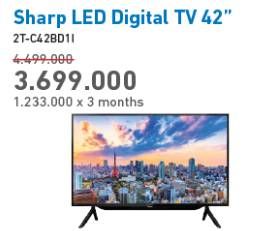 Promo Harga SHARP 2T-C42BD1i | LED TV 42"  - Electronic City