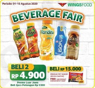 Promo Harga WINGSFOOD Beverage Fair  - Alfamart