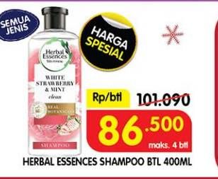 Promo Harga Herbal Essence Shampoo All Variants 400 ml - Superindo