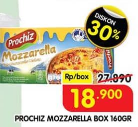 Promo Harga Prochiz Keju Mozzarella 160 gr - Superindo