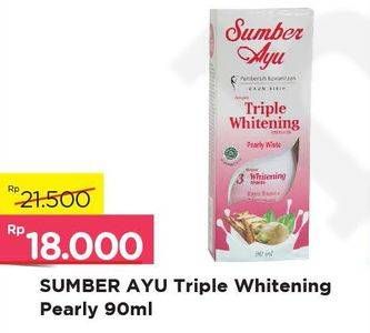 Promo Harga SUMBER AYU Sabun Sirih Pearly White 90 ml - Alfamart