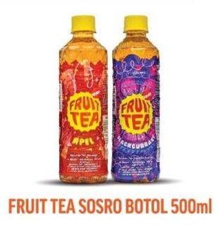 Promo Harga Sosro Fruit Tea 500 ml - Hypermart