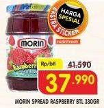 Promo Harga MORIN Jam Raspberry 330 gr - Superindo