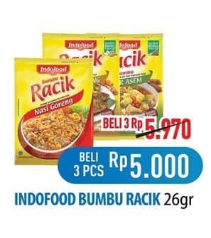 Promo Harga Indofood Bumbu Racik 26 gr - Hypermart