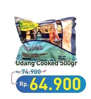 Promo Harga Udang Cooked 500 gr - Hypermart