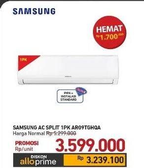 Promo Harga Samsung AR09TGHQASINSE  - Carrefour
