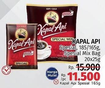 Promo Harga Kapal Api Spesial/Spesial Mix  - LotteMart