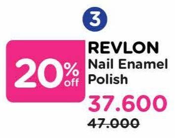 Promo Harga Revlon Nail Enamel  - Watsons
